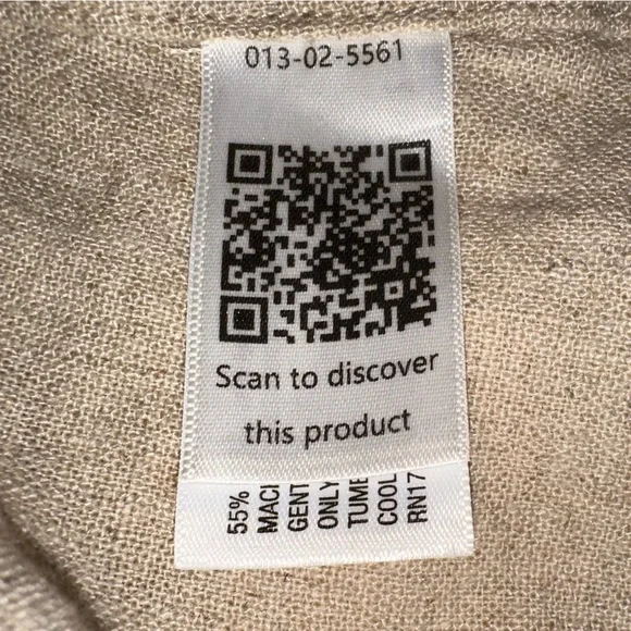 Linen Rayon Sleeveless Top Blouse - Women’s Small - Buttons Boho NWT, Tan - New - Picture 9 of 9